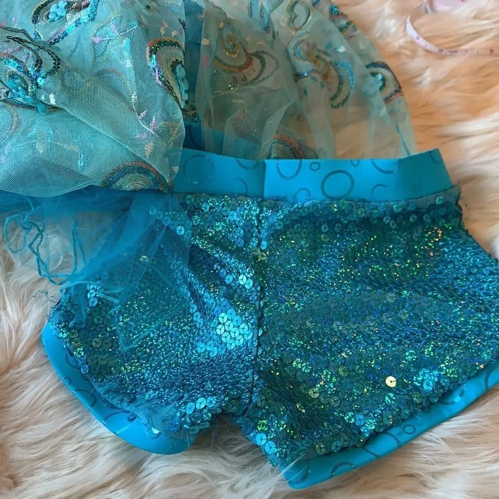 Absolutely gorgeous custom made solo costume Blue stunner Child Large